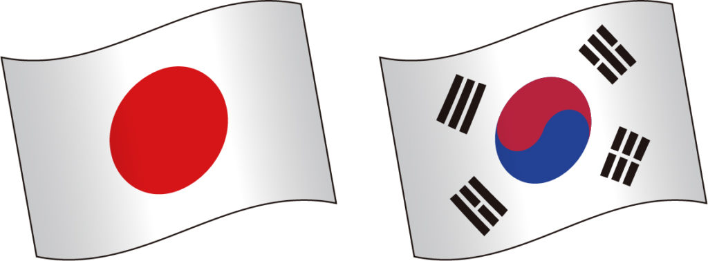 日韓国旗